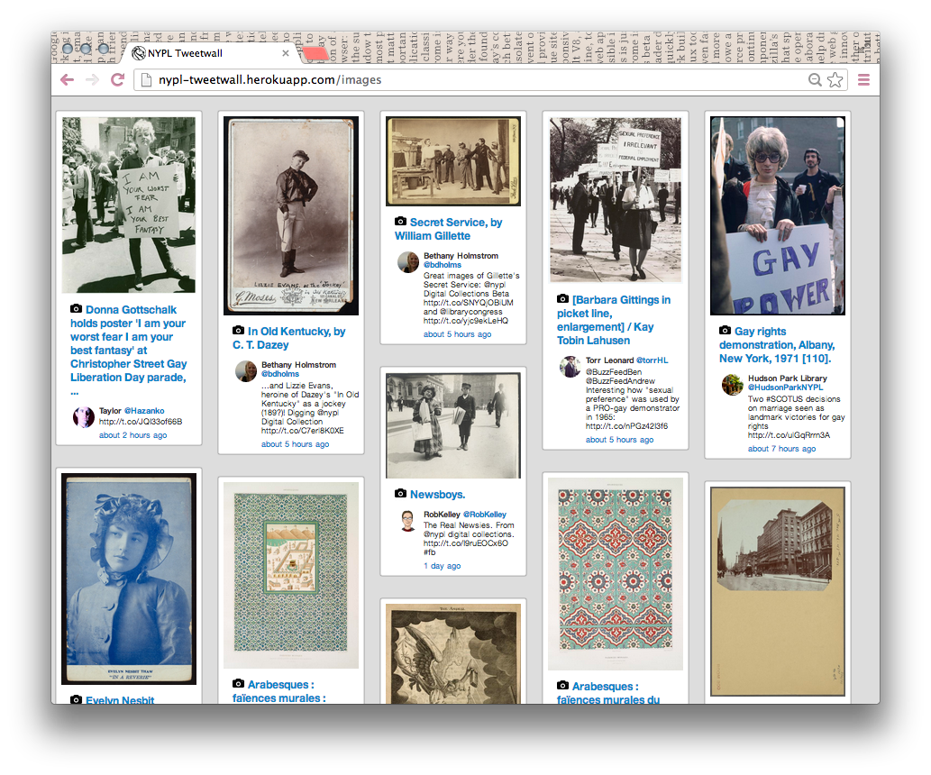 Tweetwall Images
